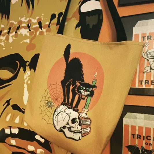 Black Cat Tote Bag