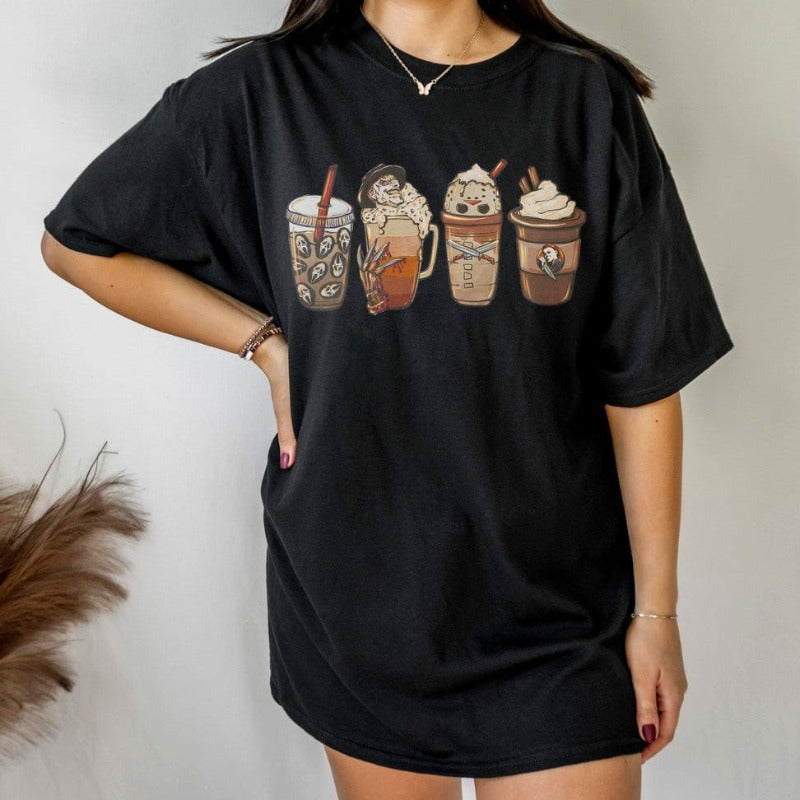 Horror Coffee Crew Tee