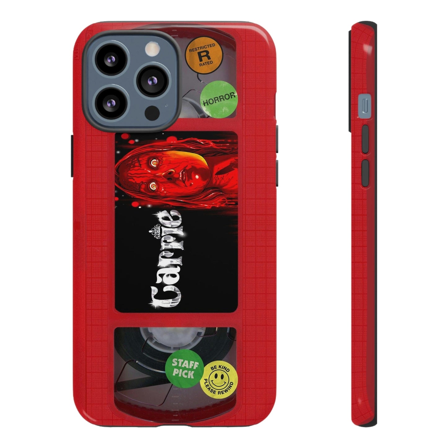Carrie Red Edition Impact Resistant VHS Phone Case