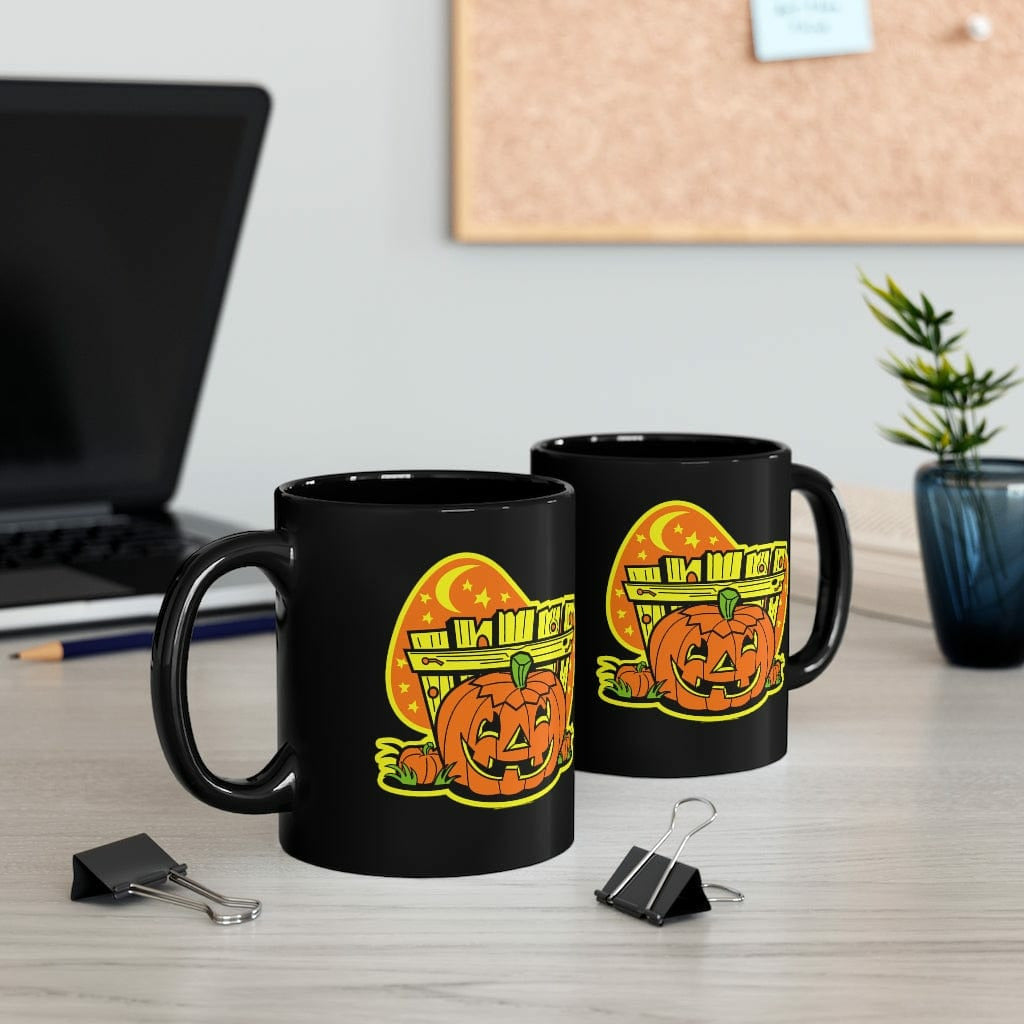 Vintage Halloween Black mug