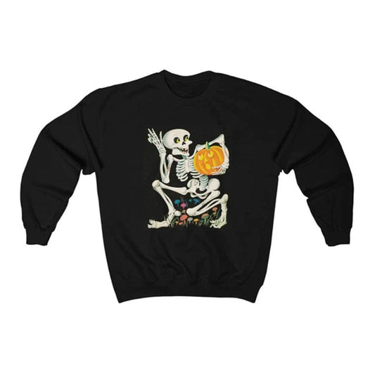 Retro Skelly Crewneck Sweatshirt