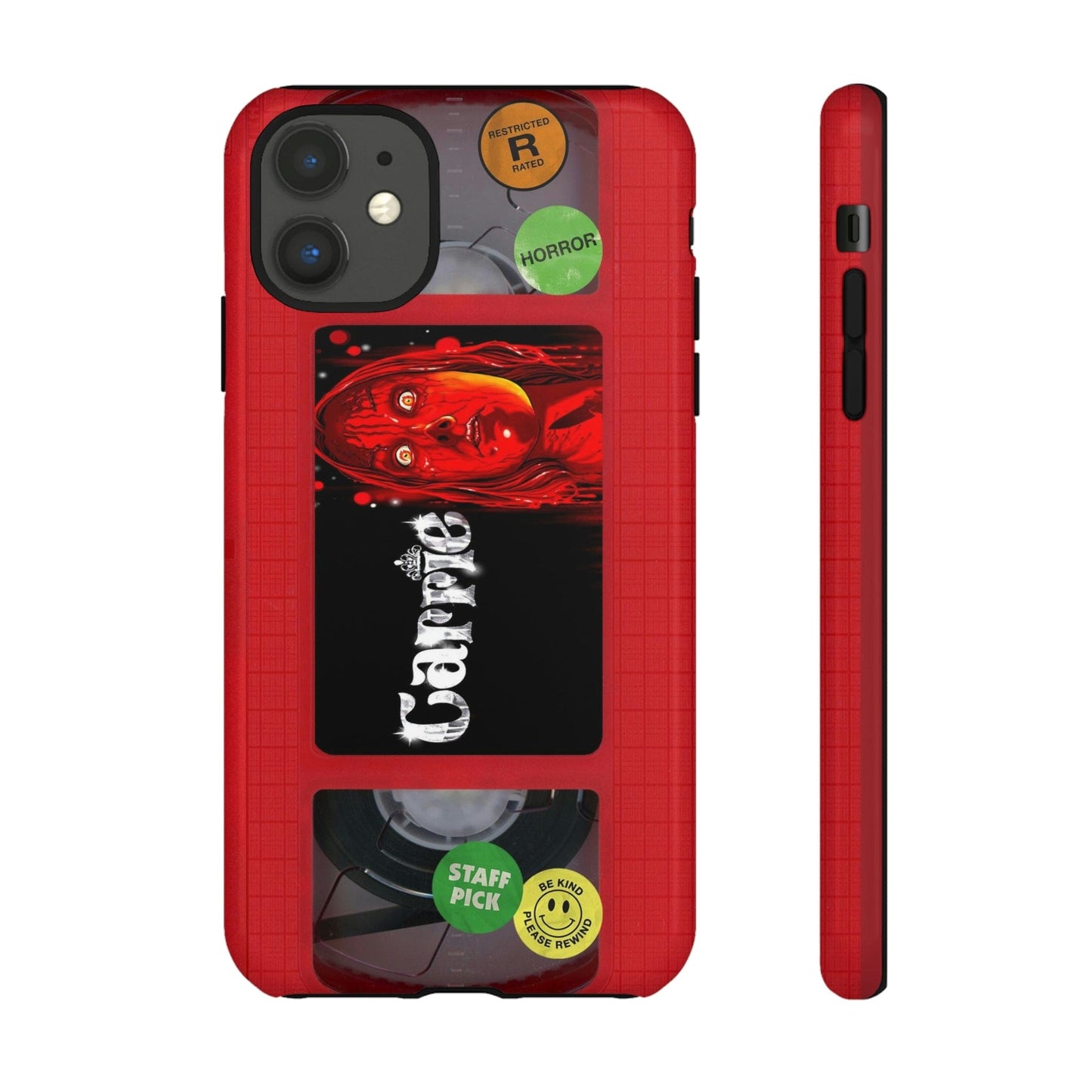 Carrie Red Edition Impact Resistant VHS Phone Case