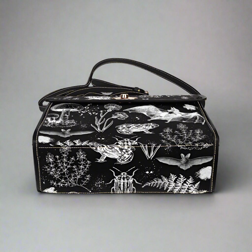 Dark Cottagecore Satchel Bag