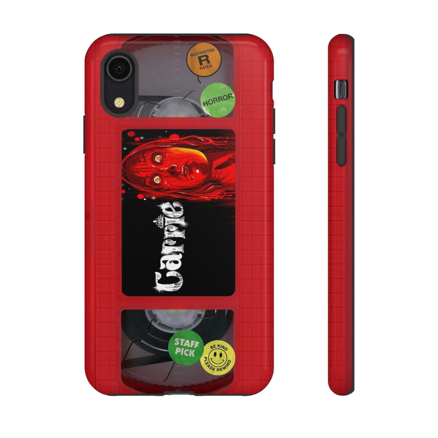 Carrie Red Edition Impact Resistant VHS Phone Case