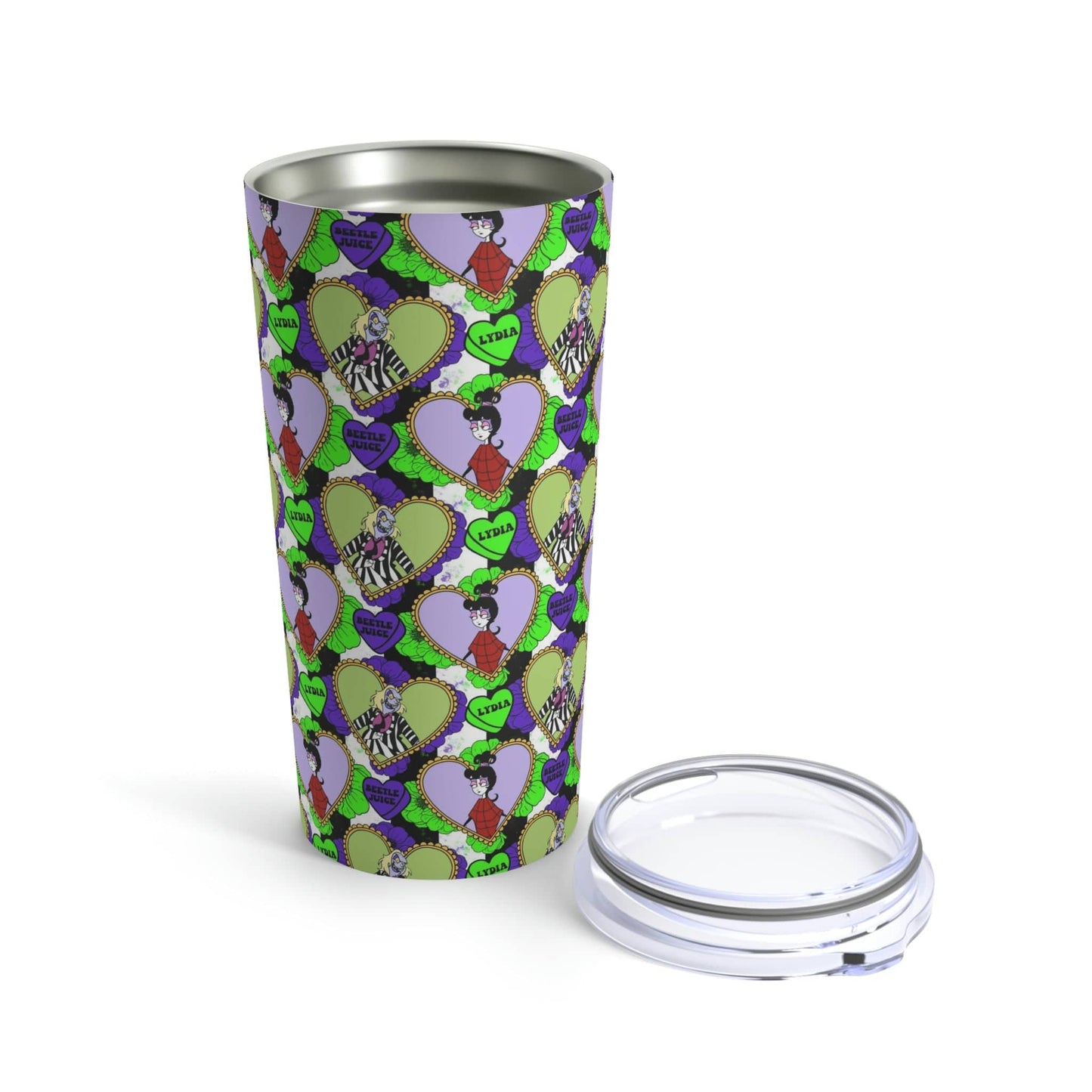 Lydia and Beetlejuice 20 oz Tumbler