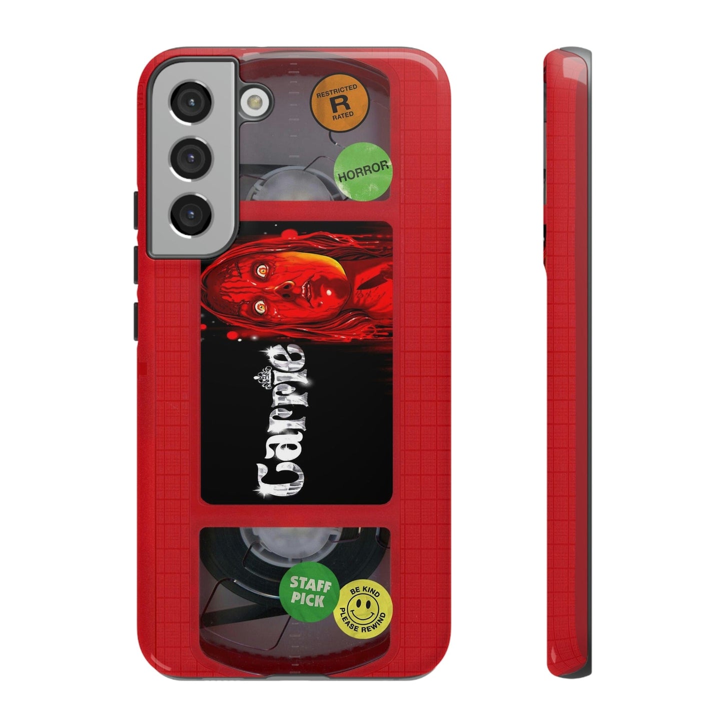 Carrie Red Edition Impact Resistant VHS Phone Case