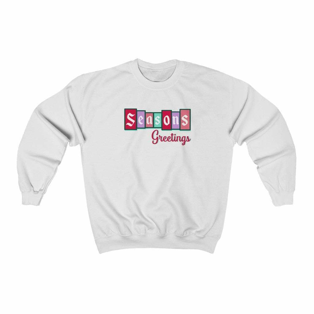 Retro Season's Greetings Magic Castle Crewneck Sweatshirt