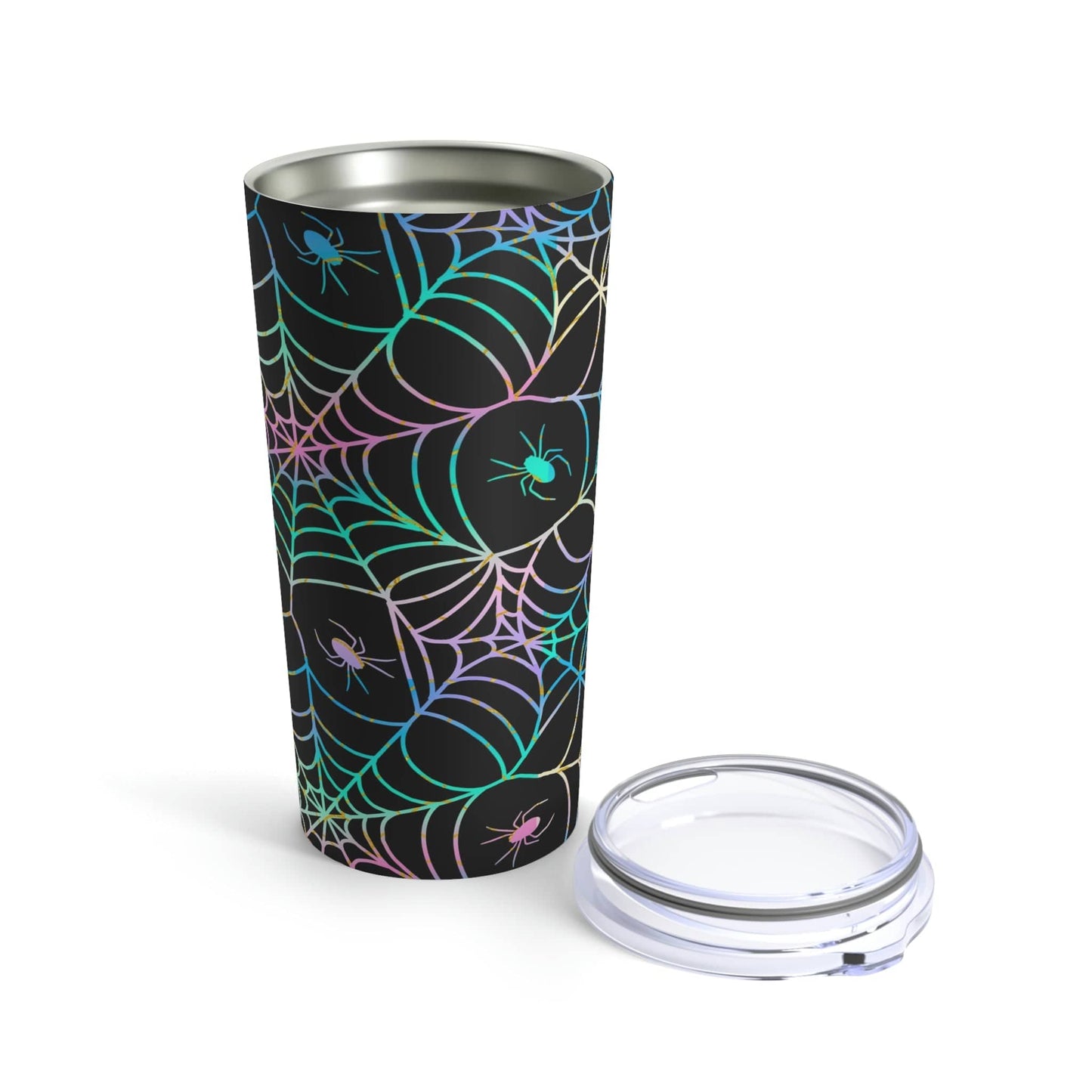 Multicolored Spider Web 20 oz Tumbler