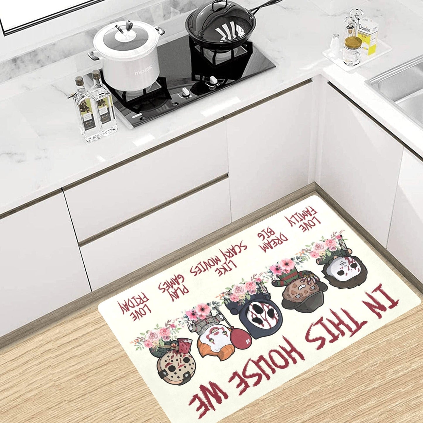 In This House Kitchen Mat 32"x20"
