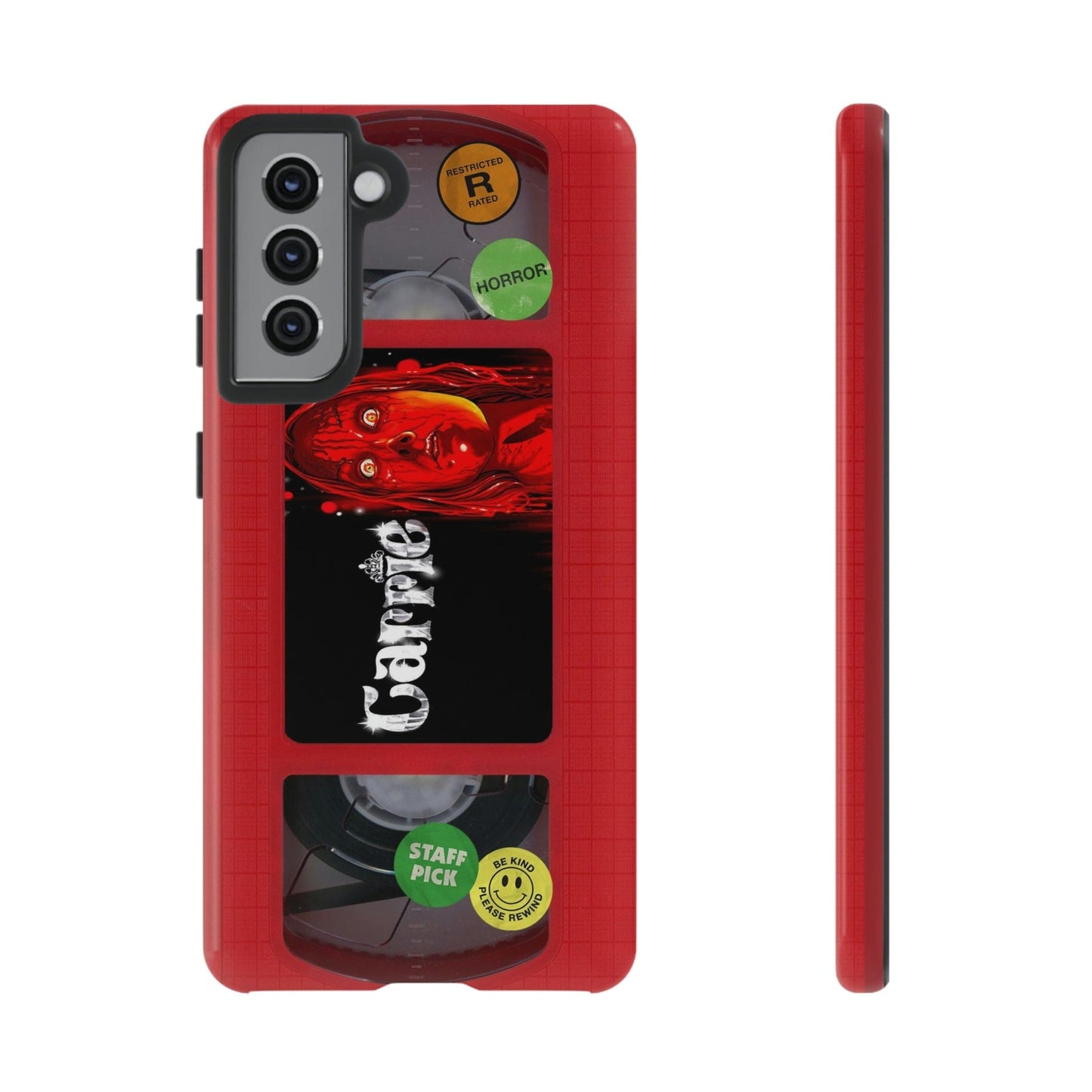 Carrie Red Edition Impact Resistant VHS Phone Case