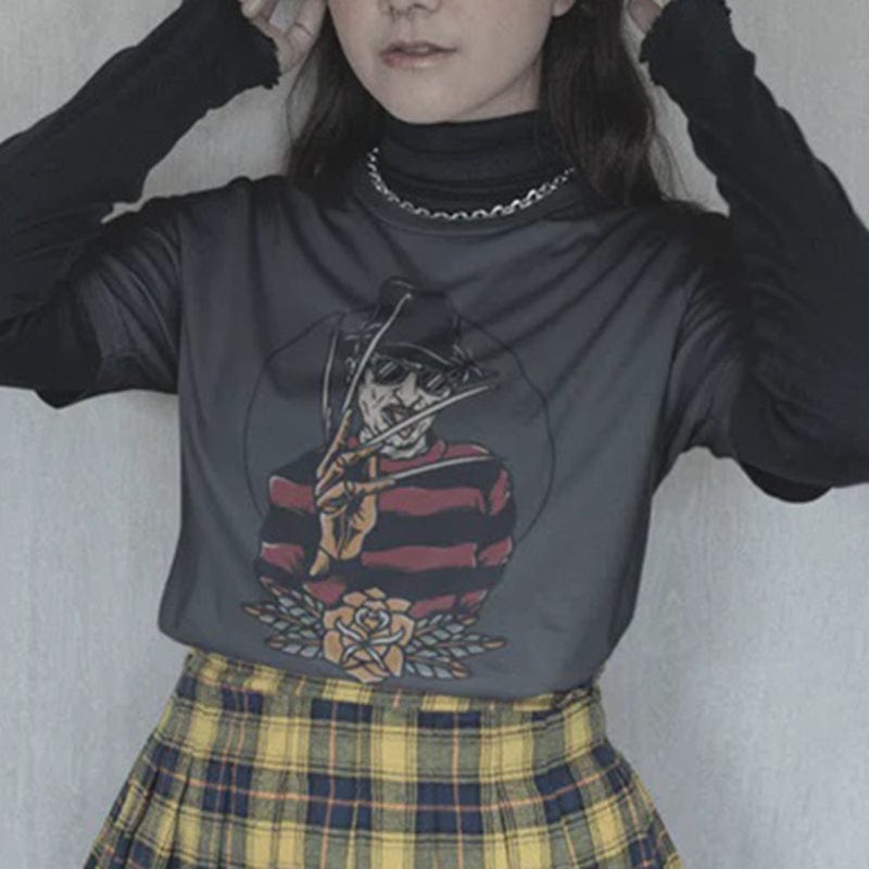 Freddy Tattoo Style Tee