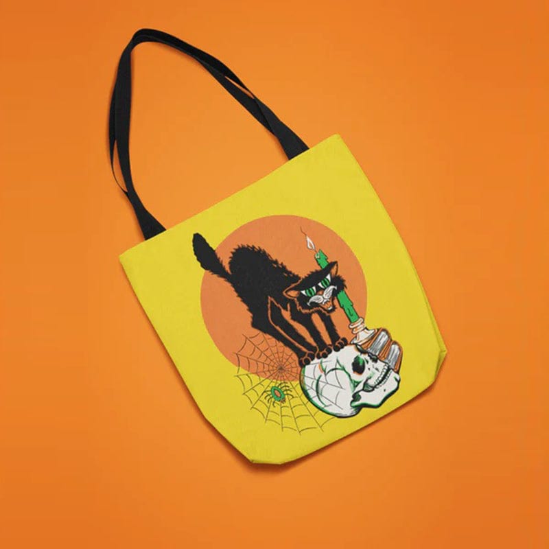 Black Cat Tote Bag