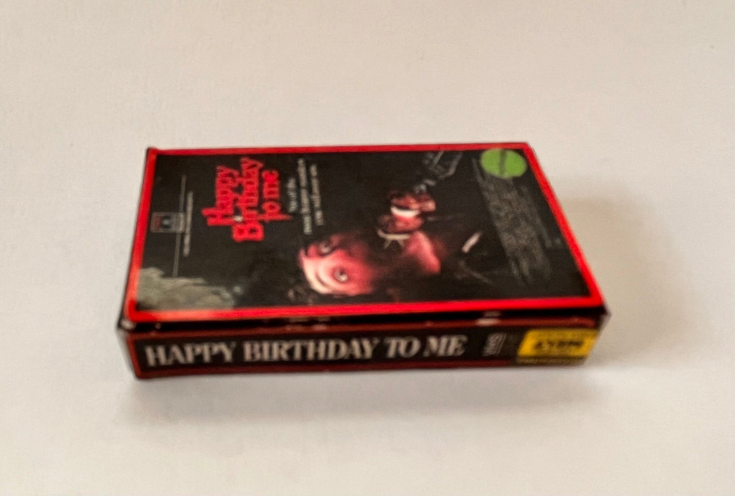 Happy Birthday to Me Mini VHS Magnet