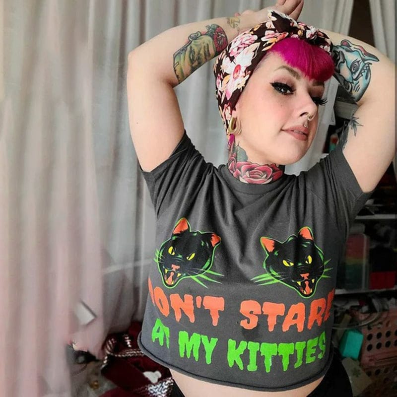 Don't Stare at My Kitties