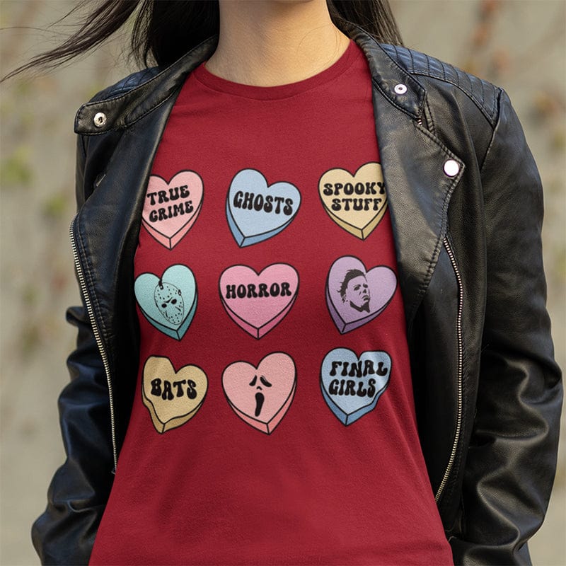 Valloween Conversation Hearts Tee