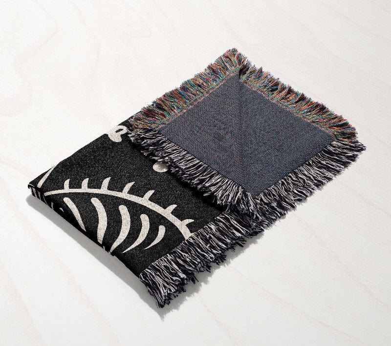 Spooky Stuff Woven Blanket