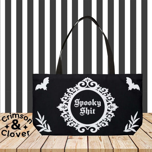Spooky Shit  Victorian Weekender Tote Bag
