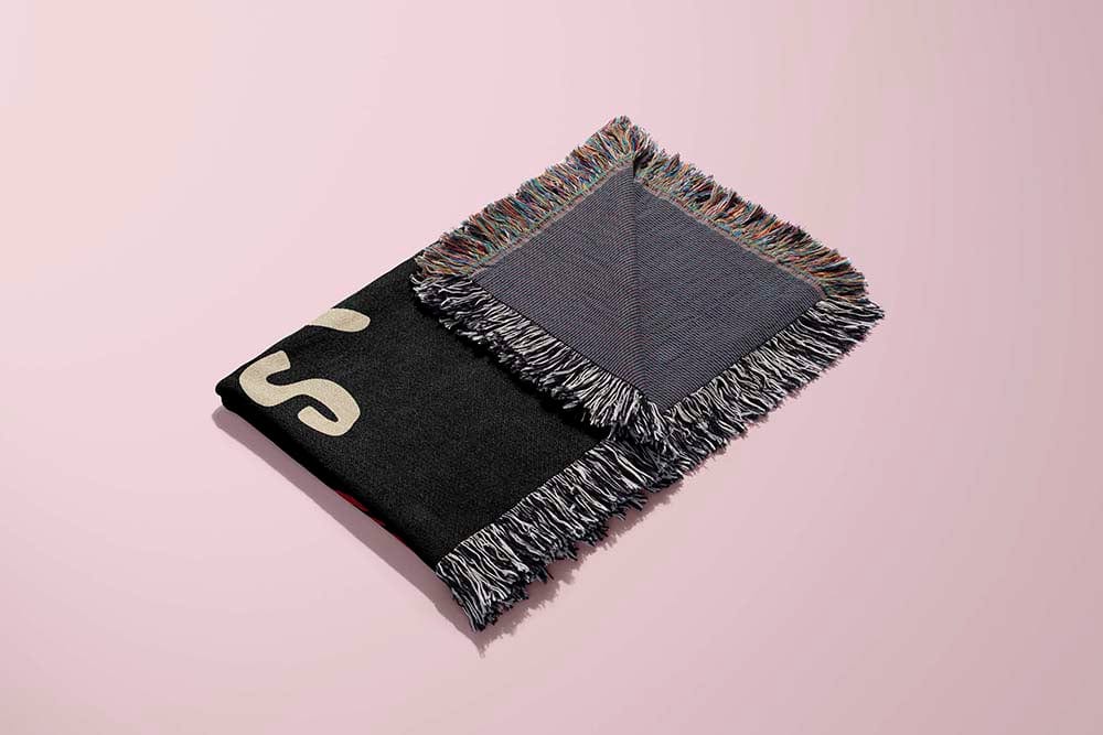 Til Death Do Us Part Woven Blanket