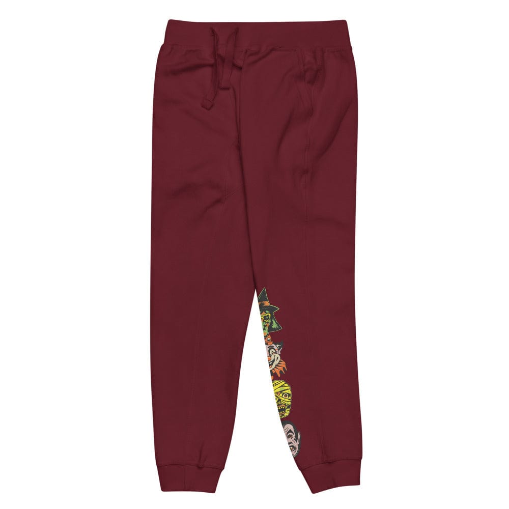 Classic Monsters Unisex Fleece Joggers