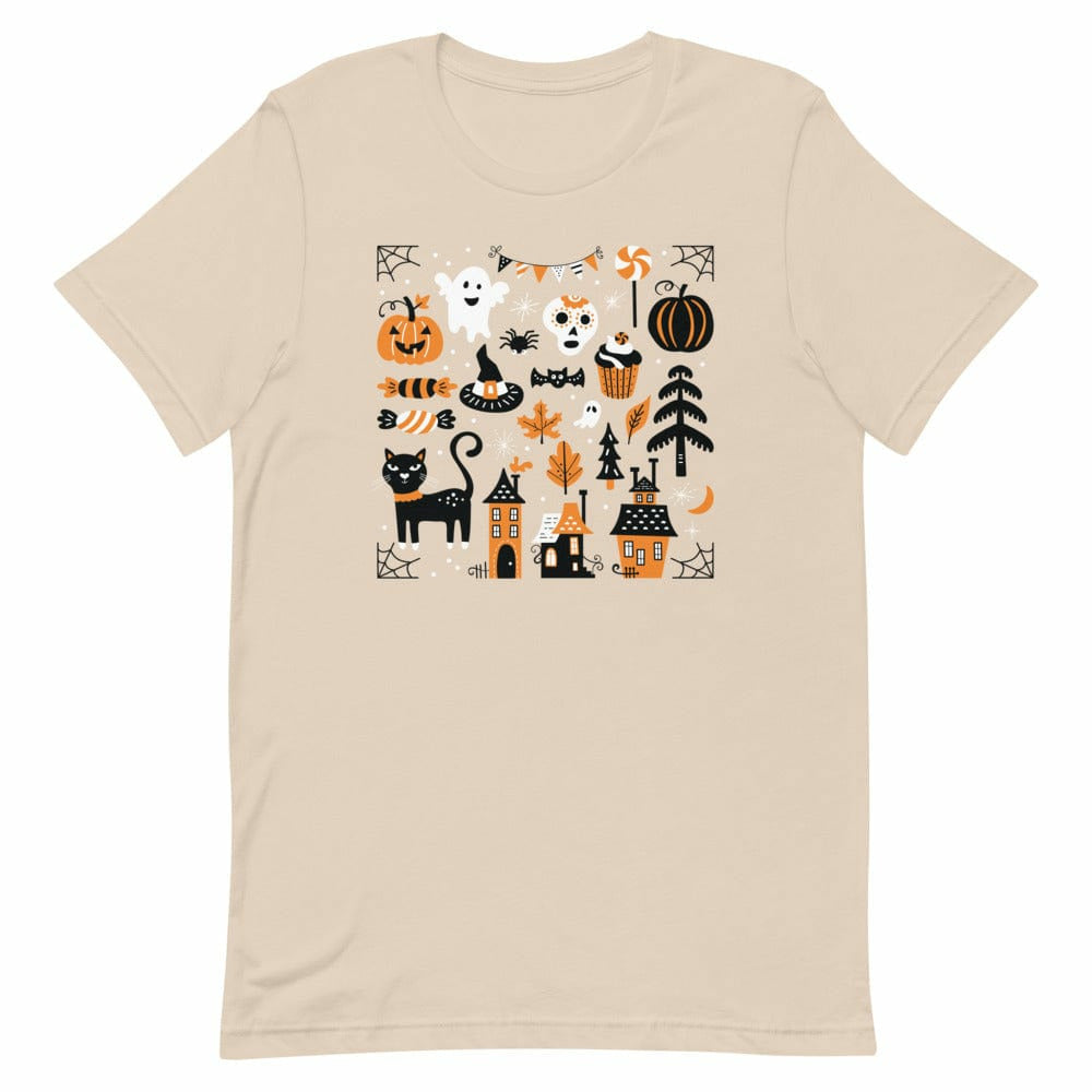 Spoopy Halloween Doodles Shirt