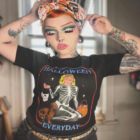 We Can Celebrate Halloween Everyday Tee