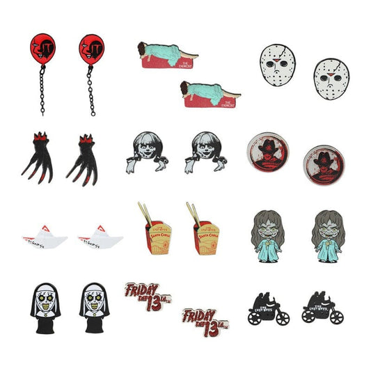 12 Days of Horror Earrings Set