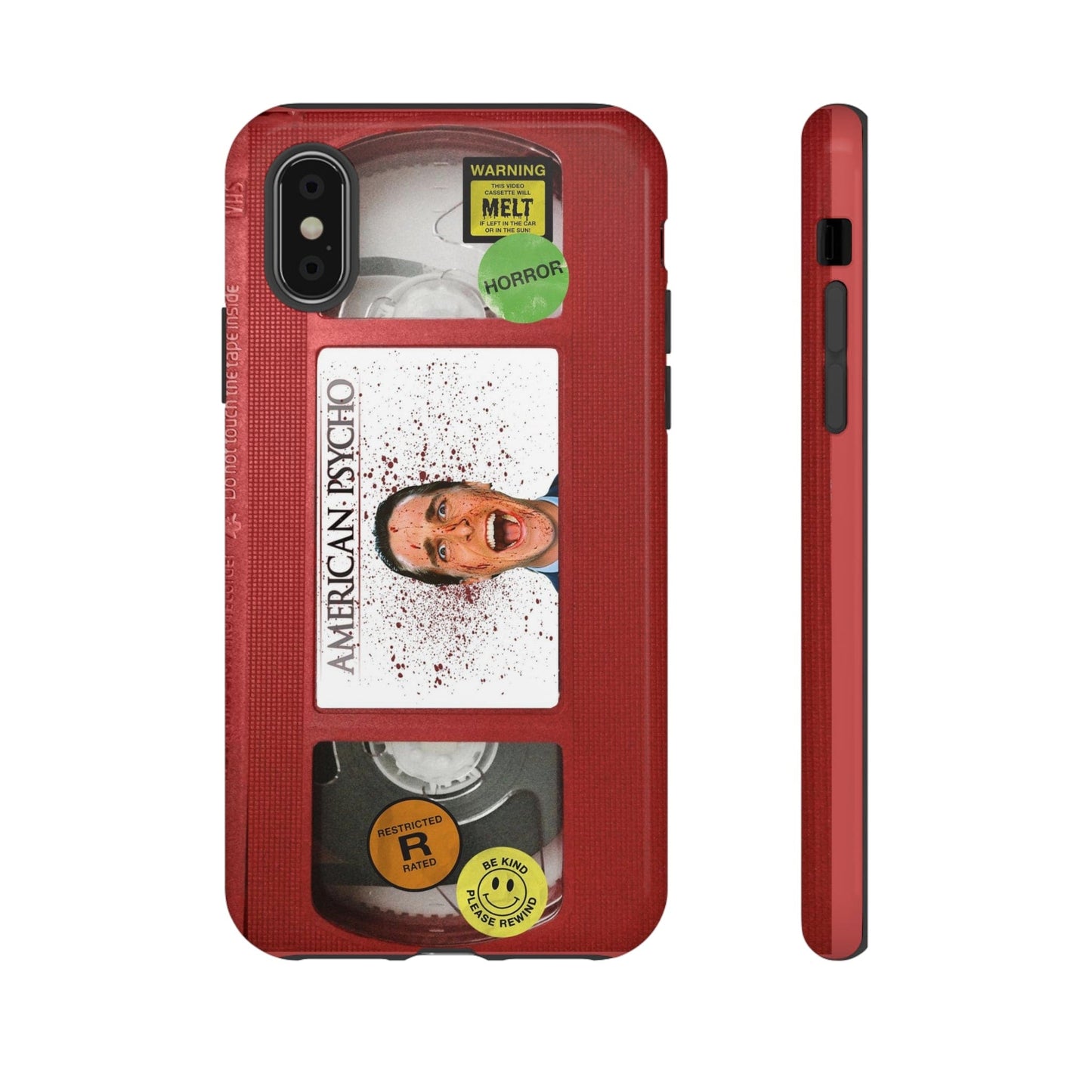 🇺🇸 Psycho Red Edition VHS Phone Case