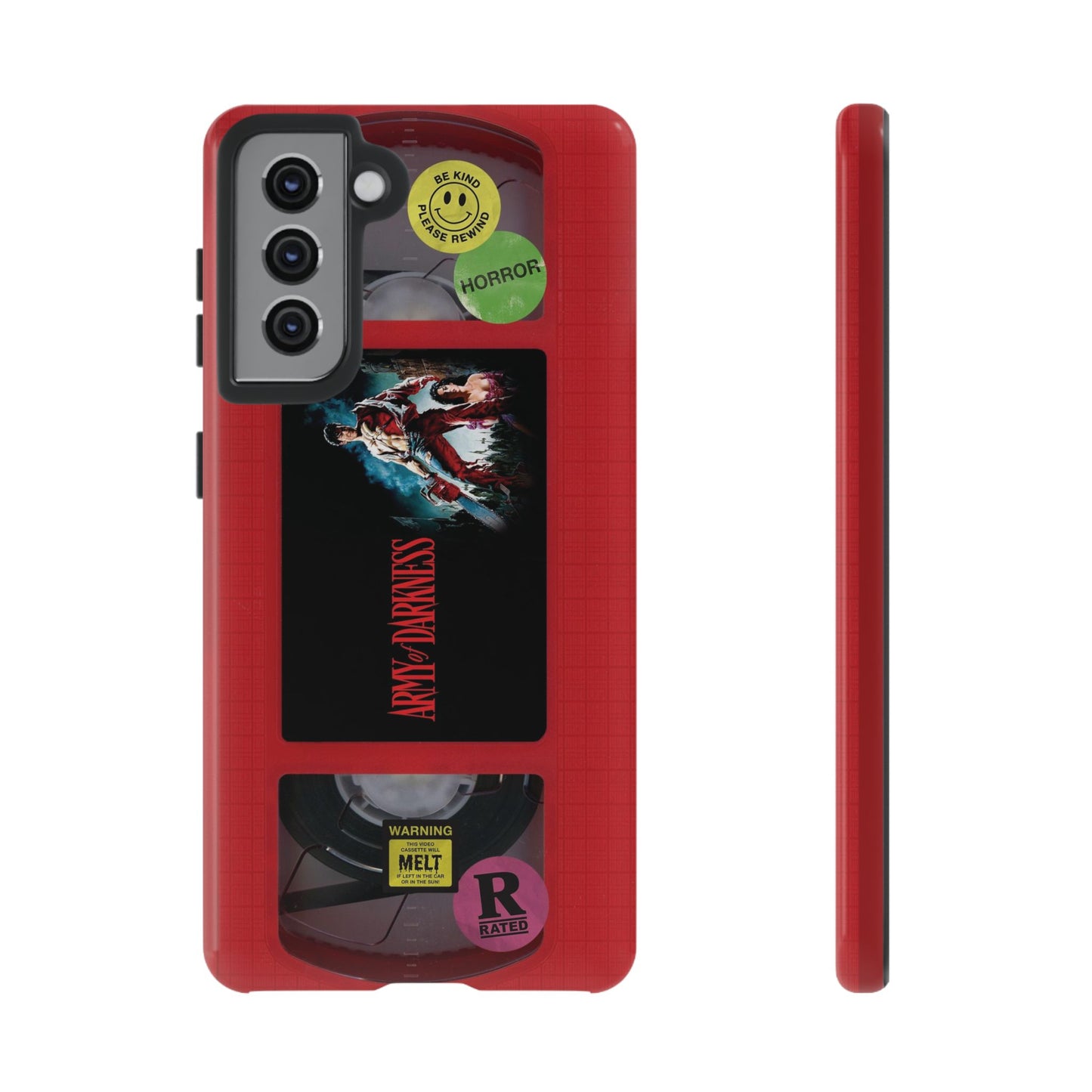 Army of Darkness Red Edition VHS Phone Case