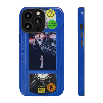 Robo cop Blue Edition VHS Phone Case