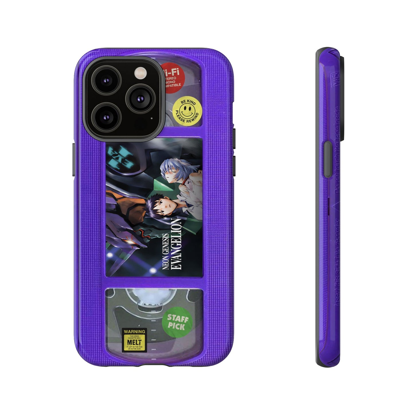 NG Evangelion Purple Edition VHS Phone Case