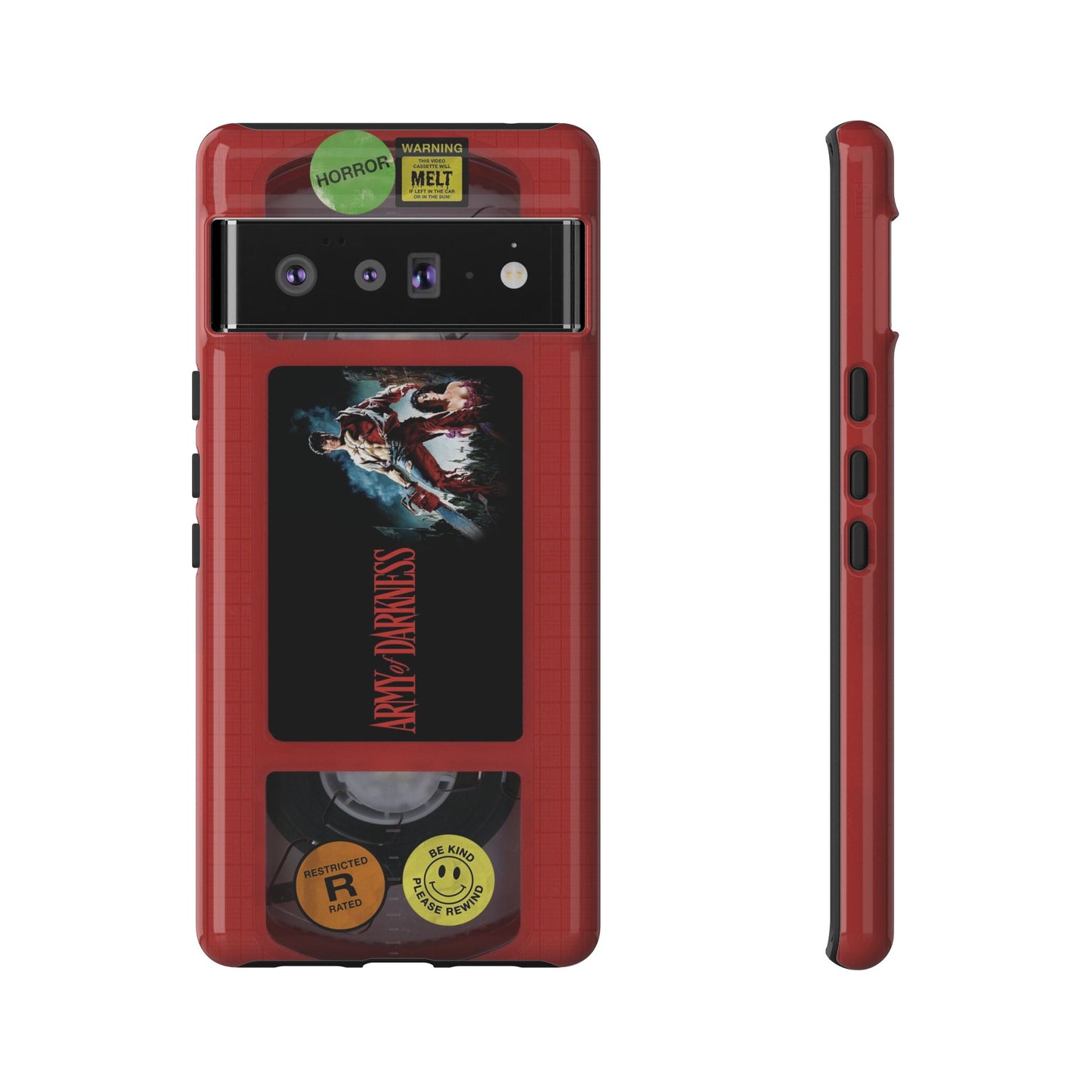 Army of Darkness Red Edition VHS Phone Case