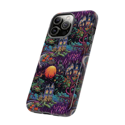 Spooky House Impact Resistant Phone Case