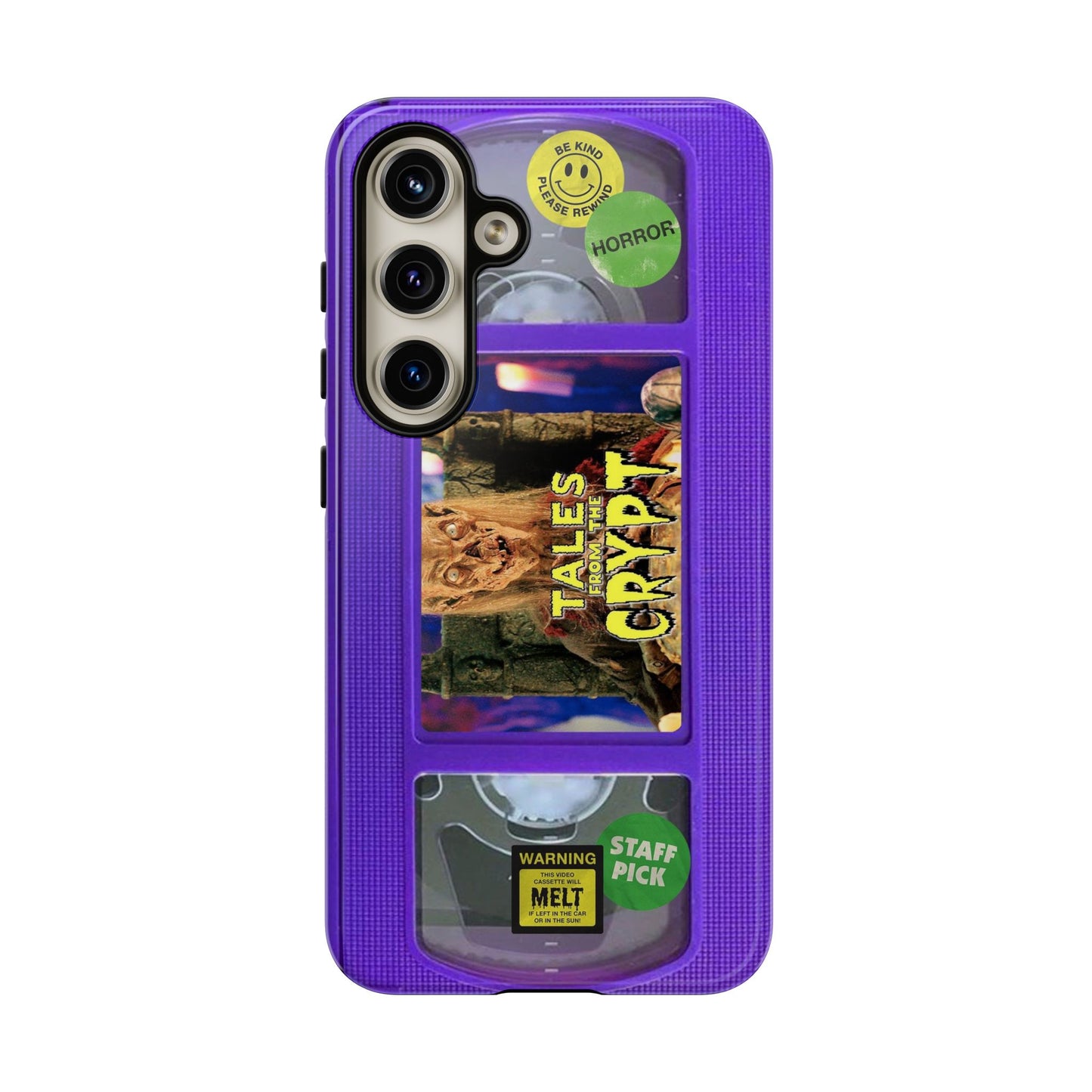 Tales Purple Edition Impact Resistant VHS Phone Case