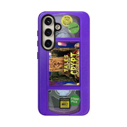 Tales Purple Edition Impact Resistant VHS Phone Case