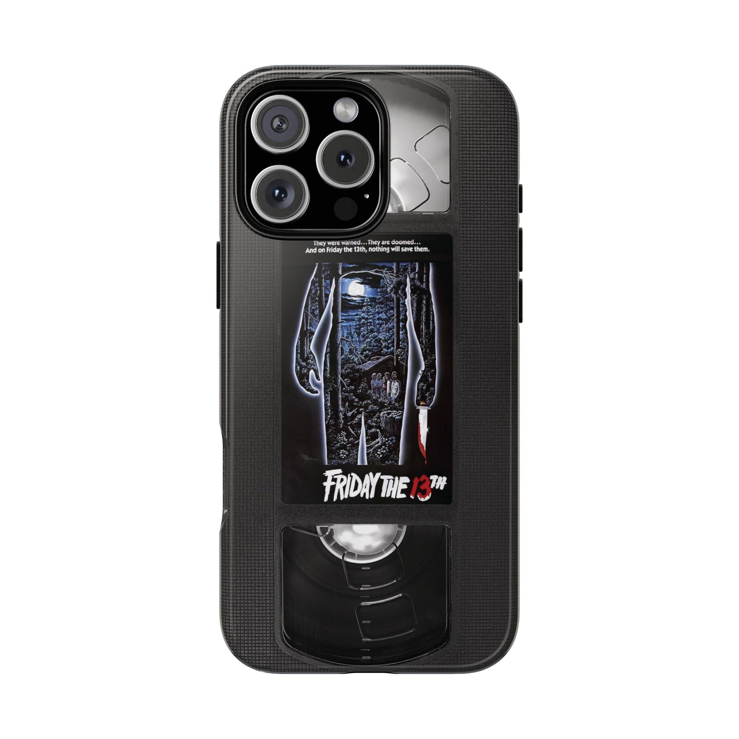 Friday XIII Impact Resistant VHS Phone Case