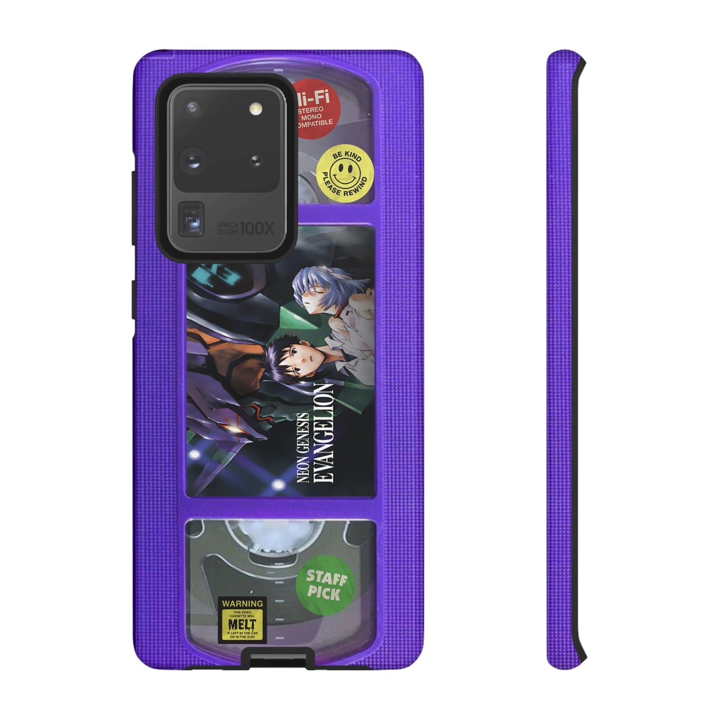 NG Evangelion Purple Edition VHS Phone Case