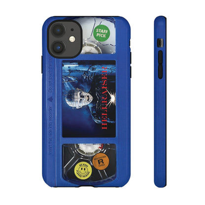 Hellraiser Blue Limited Edition Impact Resistant VHS Phone Case