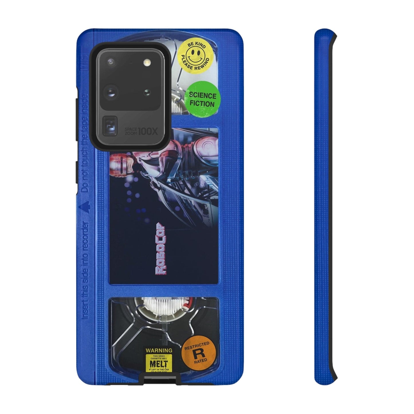 Robo cop Blue Edition VHS Phone Case