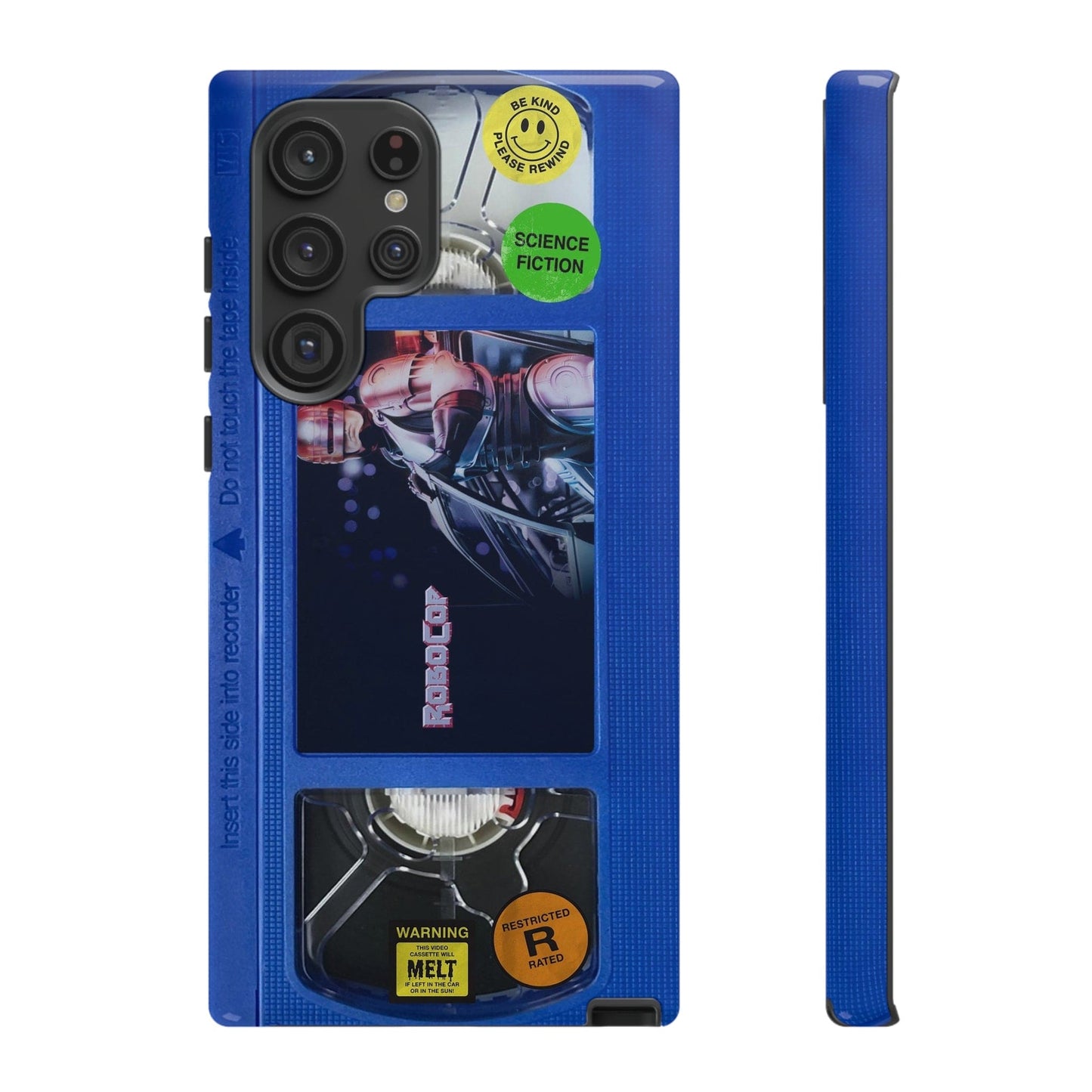 Robo cop Blue Edition VHS Phone Case