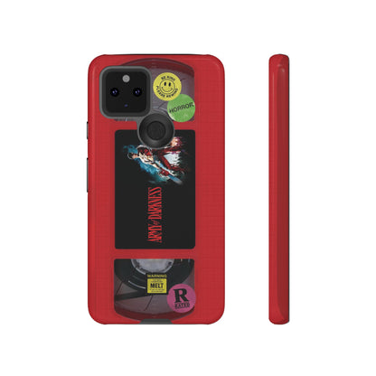 Army of Darkness Red Edition VHS Phone Case