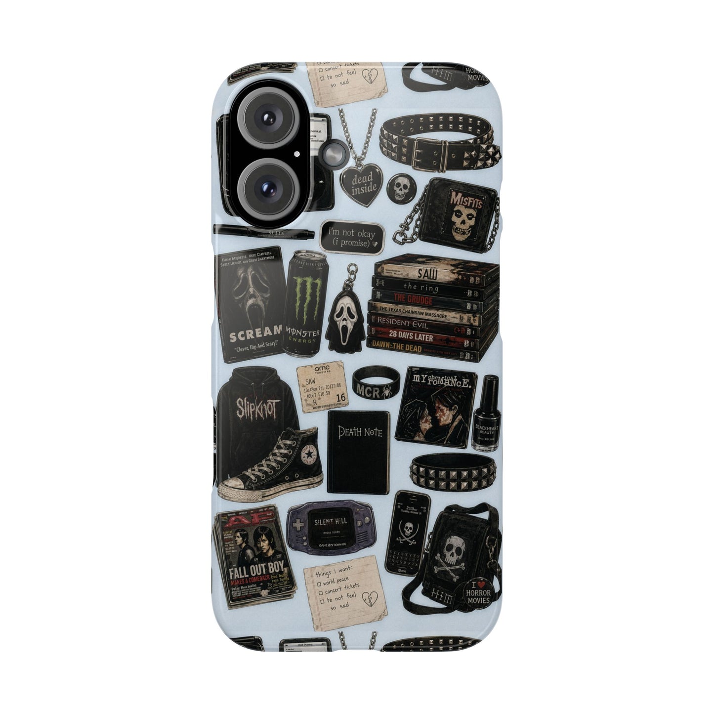 Emo 2000s Nostalgiacore Phone Case