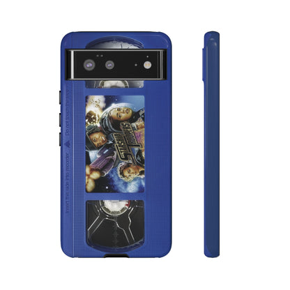 Starship Troopers Blue Impact Resistant VHS Phone Case