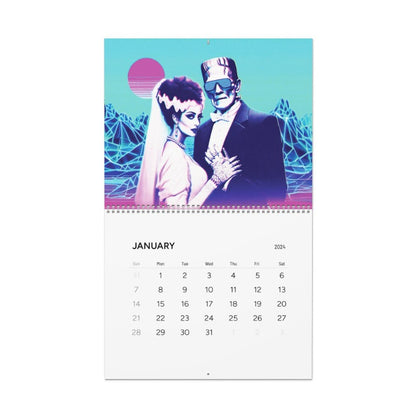 The Monster & The Bride 2024 Wall Calendar