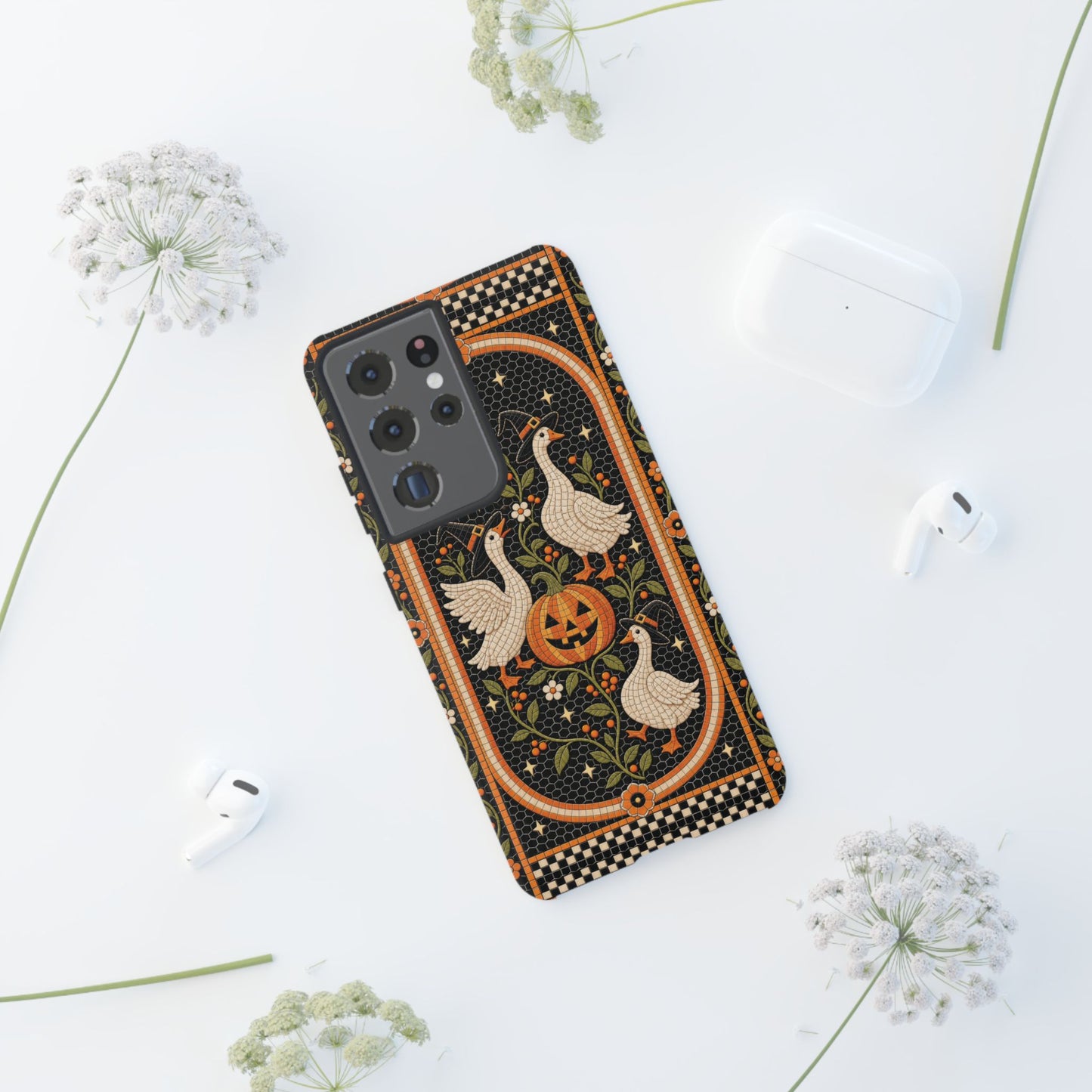 Halloween Goose Impact Resistant Phone Case