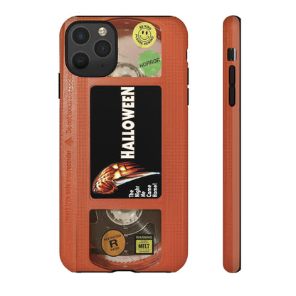 Halloween Orange Edition VHS Phone Case