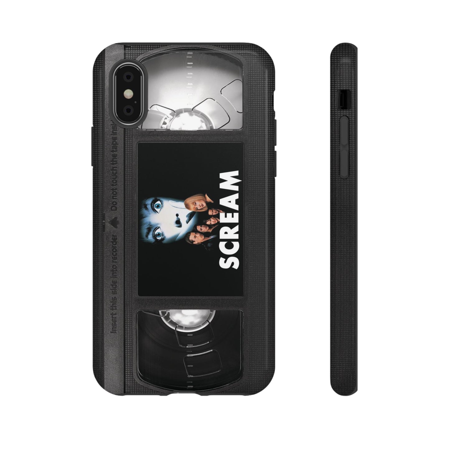 Scream VHS Impact Resistant iPhone Case