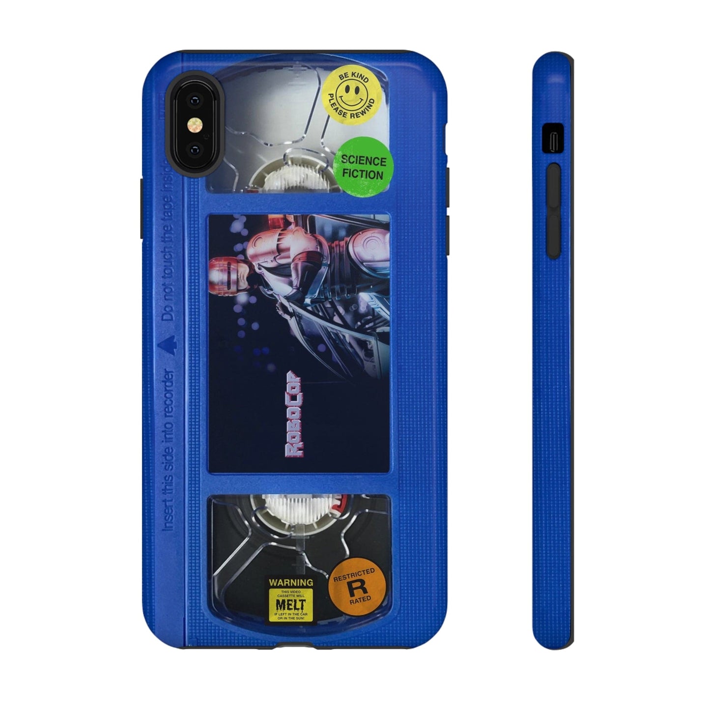 Robo cop Blue Edition VHS Phone Case