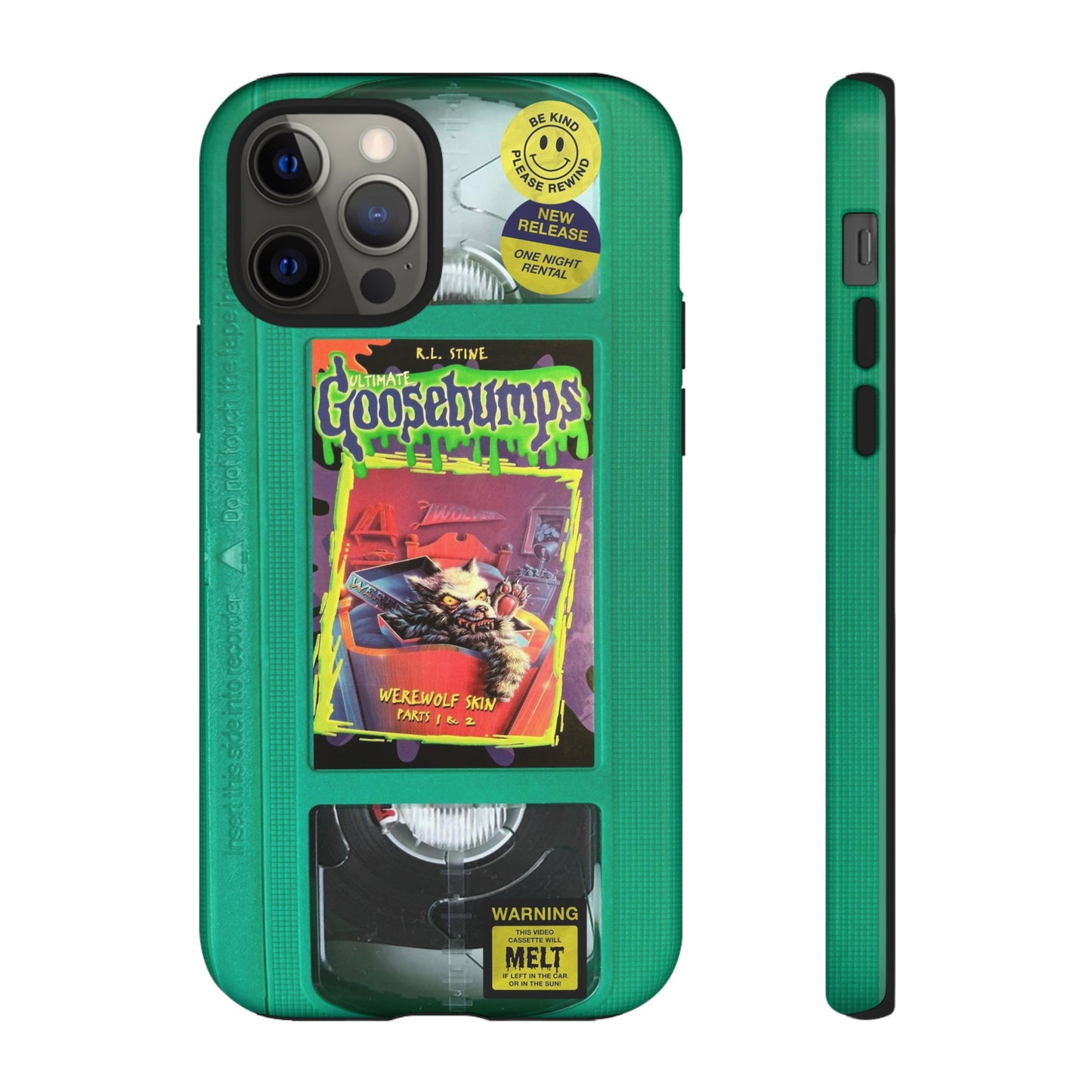 Goosebumps Green VHS Impact Resistant Case