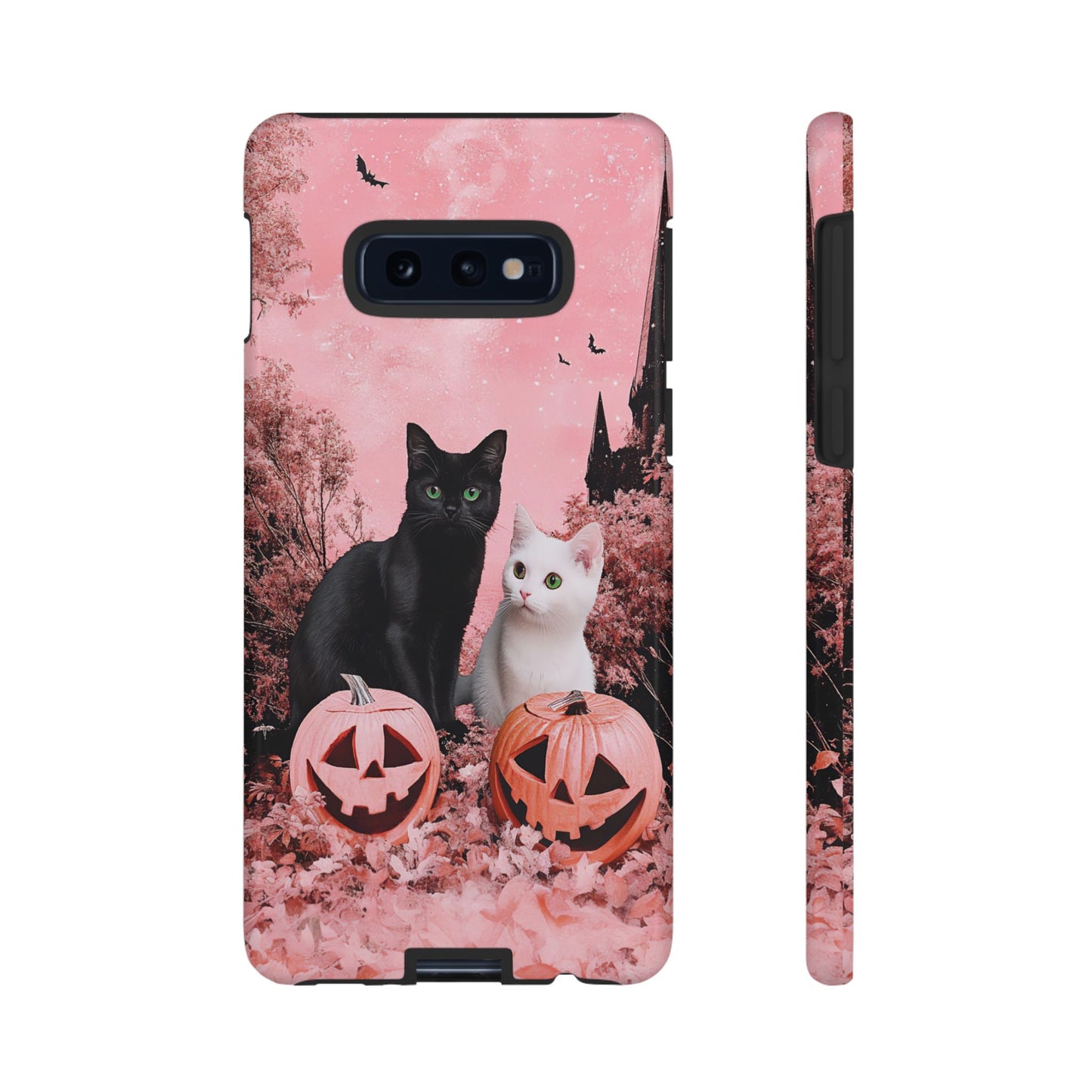 Retro Fall Kitties Impact Resistant Phone Case