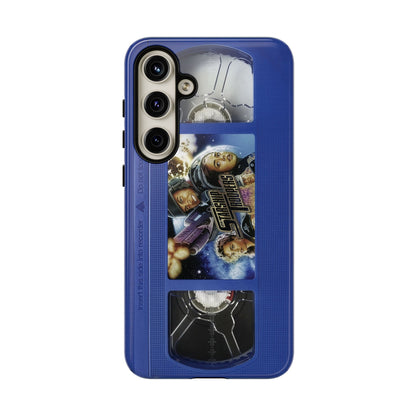 Starship Troopers Blue Impact Resistant VHS Phone Case